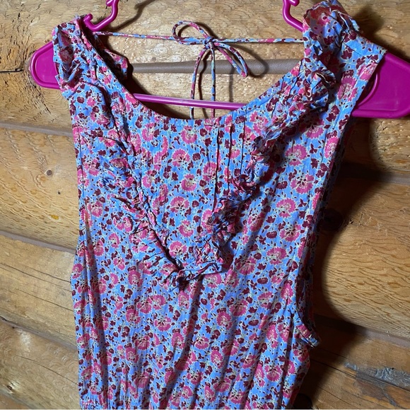 Free People 100% cotton FLORAL Dress - Picture 12 of 15